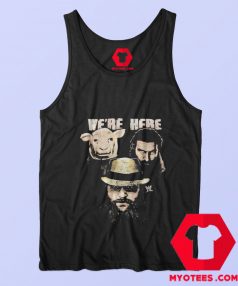 We're Here The Wyatt Family Sheep Graphic Tank Top