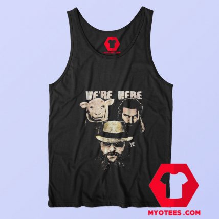 We're Here The Wyatt Family Sheep Graphic Tank Top