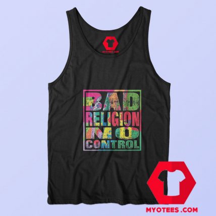 Bad Religion No Control Color Full Graphic Tank Top