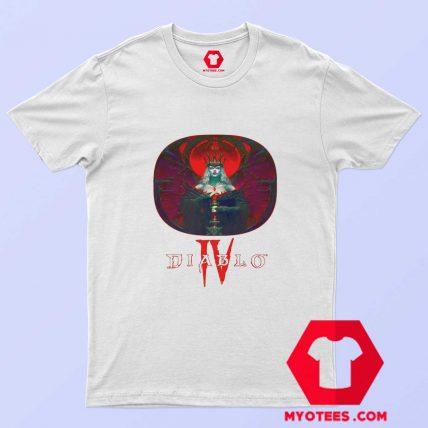 Diablo IV Lilith Lord of Hatred Graphic T shirt