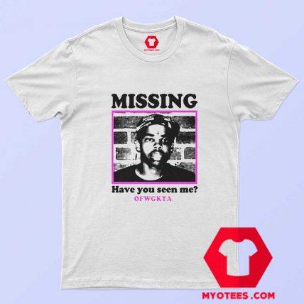 Earl Missing Have You Seen Me Ofwgkta T shirt