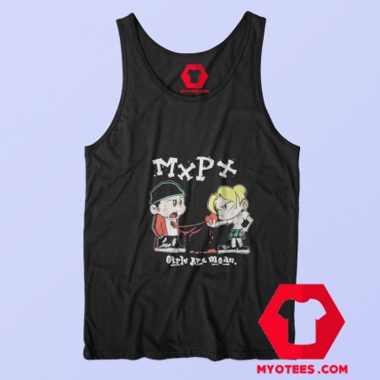 Girls Are Mean Mxpx Band Graphic Unisex Tank Top