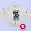 Johnny Cash Folsom State Prison Graphic Sweatshirt