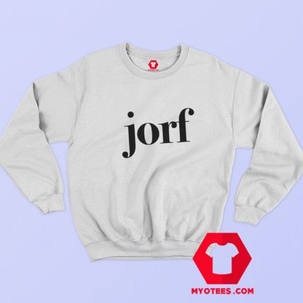 Jorf Jury Duty Slogan Television Show Graphic Sweatshirt