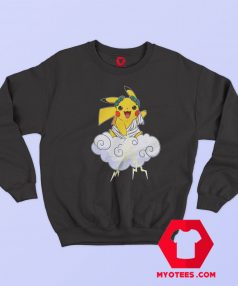 Pikachu Zeus Funny Pakemon Parody Unisex Sweatshirt