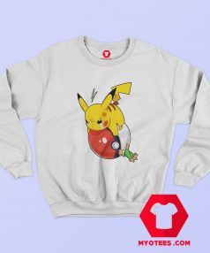 Pikachu and Ash Ketchum Funny Parody Unisex Sweatshirt