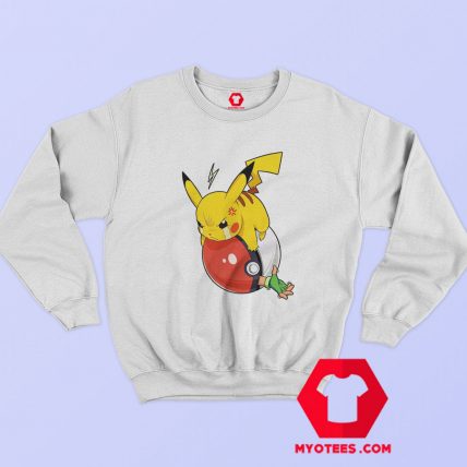 Pikachu and Ash Ketchum Funny Parody Unisex Sweatshirt