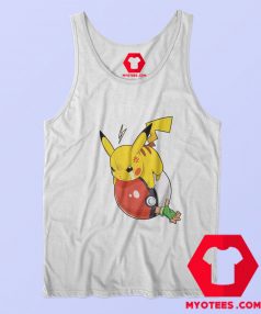 Pikachu and Ash Ketchum Funny Parody Unisex Tank Top