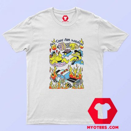 Simpsons Police ACAW All Cops Are Wiggum T Shirt