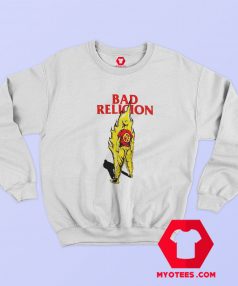 Vintage Bad Religion Boy on Fire Graphic Sweatshirt