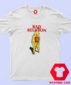 Vintage Bad Religion Boy on Fire Graphic T shirt