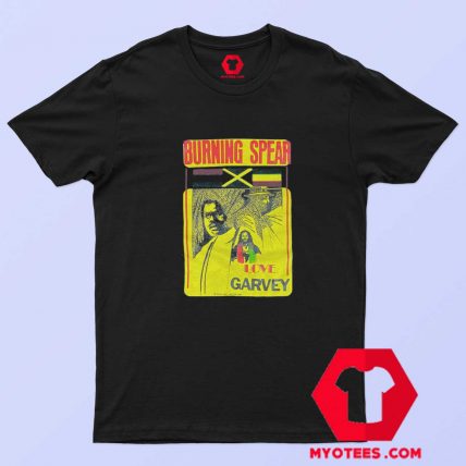 Vintage Burning Spear Love Garvey Graphic T shirt