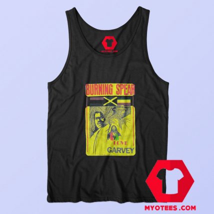 Vintage Burning Spear Love Garvey Graphic Tank Top