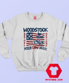 Woodstock Star Spangled New York Graphic Sweatshirt