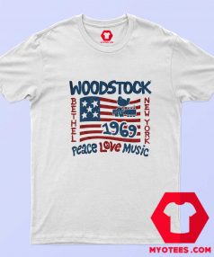 Woodstock Star Spangled New York Graphic T shirt