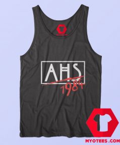 Ahs 1984 Logo American Horror Story Graphic Tank Top