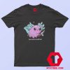 Axolotl With Knife Funny Graphic Unisex T shirt