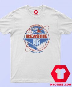 Beastie Boys License To Ill World Tour Graphic T shirt