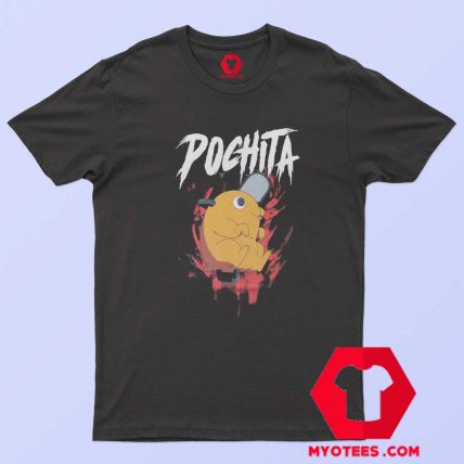 Chainsaw Man Pochita Metal Graphic Unisex T shirt