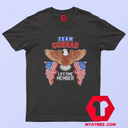 Eagle Team Conrad Lifetime Member Graphic T Shirt