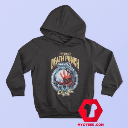 Five Finger Death Punch Skull Grenade Graphic Hoodie