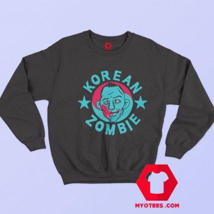 Funny Korean Zombie UFC Graphic Sweatshirt