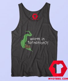 Funny Squiggle Worms Tarnation Graphic Tank Top