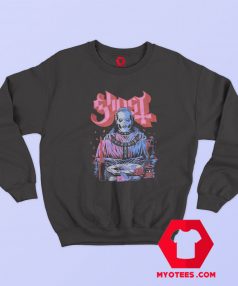 Ghost Valentine's Day Dinner Graphic Sweatshirt