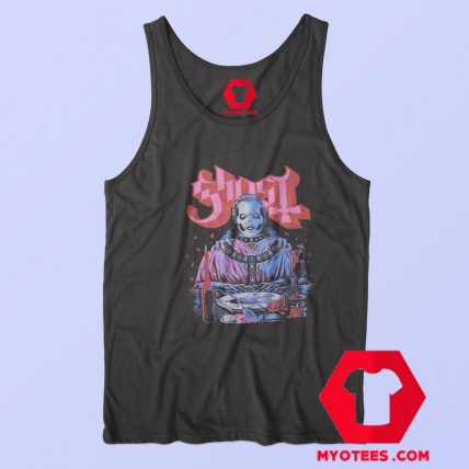 Ghost Valentine's Day Dinner Graphic Tank Top