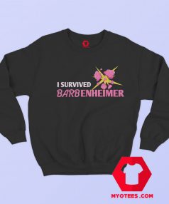 I Survived Barbenheimer Graphic Unisex Sweatshirt