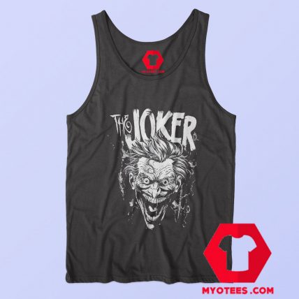 Joker Face Dc Comics Graphic Unisex Tank Top