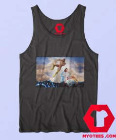 Macho Man Randy Savage Jesus Graphic Tank Top