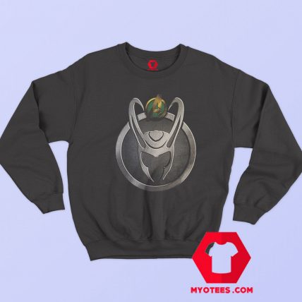 Marvel Comics Loki Symbol Graphic Unisex Sweatshirt