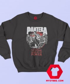 Pantera Vulgar Display Of Power Graphic Sweatshirt