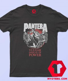 Pantera Vulgar Display Of Power Graphic T shirt