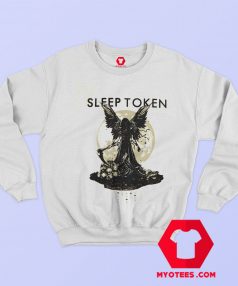 Sleep Token Winged Reaper Graphic Sweatshirt