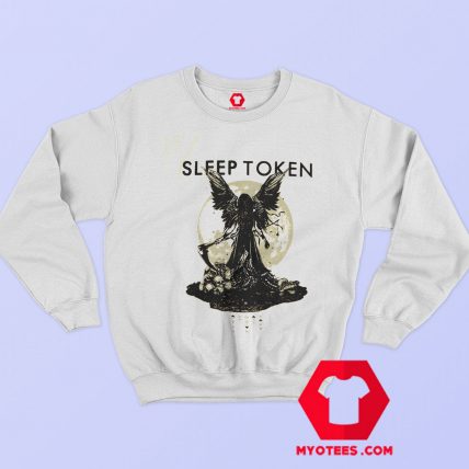 Sleep Token Winged Reaper Graphic Sweatshirt