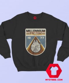 Star Wars Millennium Falcon Badge Graphic Sweatshirt