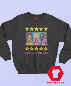 Super Mario Daisy Peach Birdo Girl Power Sweatshirt