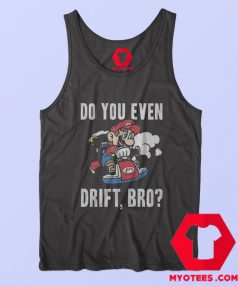 Super Mario Do You Even Drift Graphic Tank Top