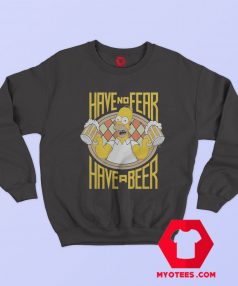 The Simpsons Homer Have A Fear Graphic Sweatshirt