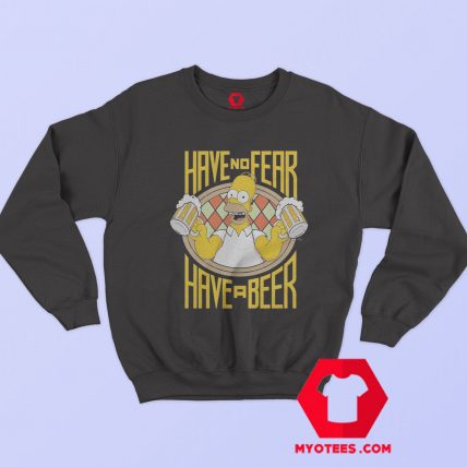 The Simpsons Homer Have A Fear Graphic Sweatshirt