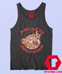 Vintage Motley Crue Generation Swine Graphic Tank Top