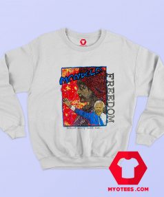 Vintage Nelson Mandela Freedom Graphic Sweatshirt