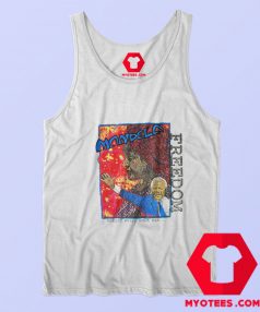 Vintage Nelson Mandela Freedom Graphic Tank Top