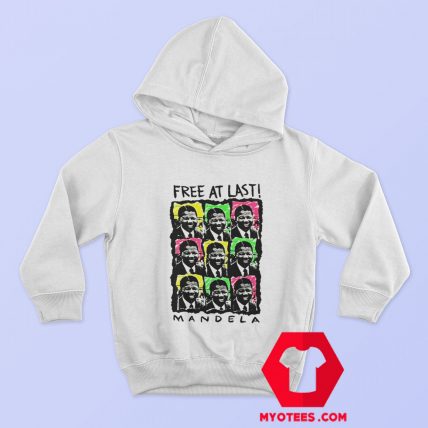 Vintage Nelson Mandela Graphic Unisex Hoodie