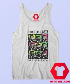 Vintage Nelson Mandela Graphic Unisex Tank Top