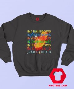 Vintage Radiohead In Rainbows Graphic Sweatshirt