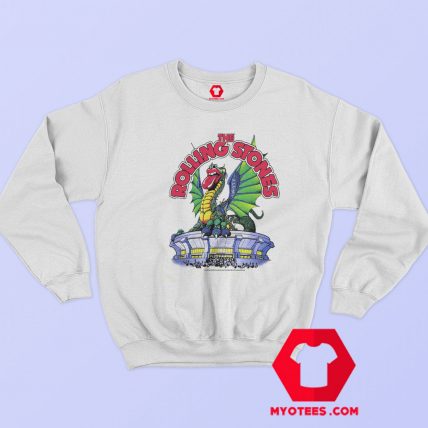 Vintage The Rolling Stones Dragon Graphic Unisex Sweatshirt