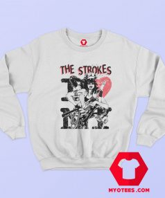 Vintage The Strokes I love New York Graphic Sweatshirt